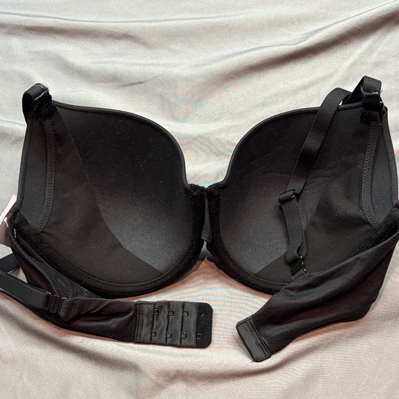Auden The Icon Full Coverage Lightly Lined T-Shirt Nursing Bra 32DD Black NWT - Picture 5 of 7